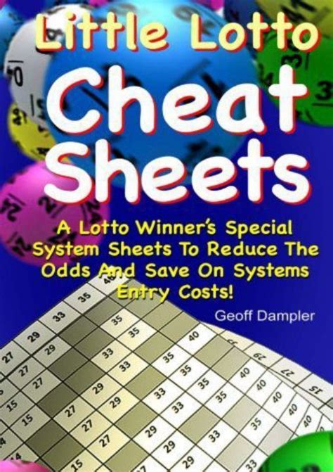 lottery numbers cheat sheet